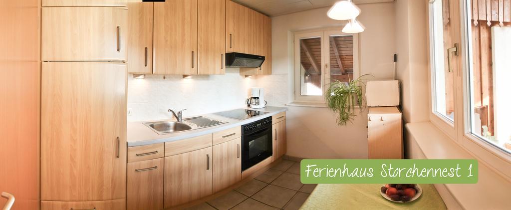 Ferienwohnung Storchennest Mit E-Ladestation Waldshut-Tiengen Exteriör bild