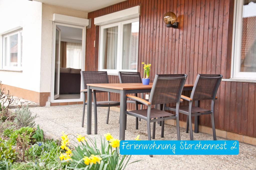 Ferienwohnung Storchennest Mit E-Ladestation Waldshut-Tiengen Exteriör bild