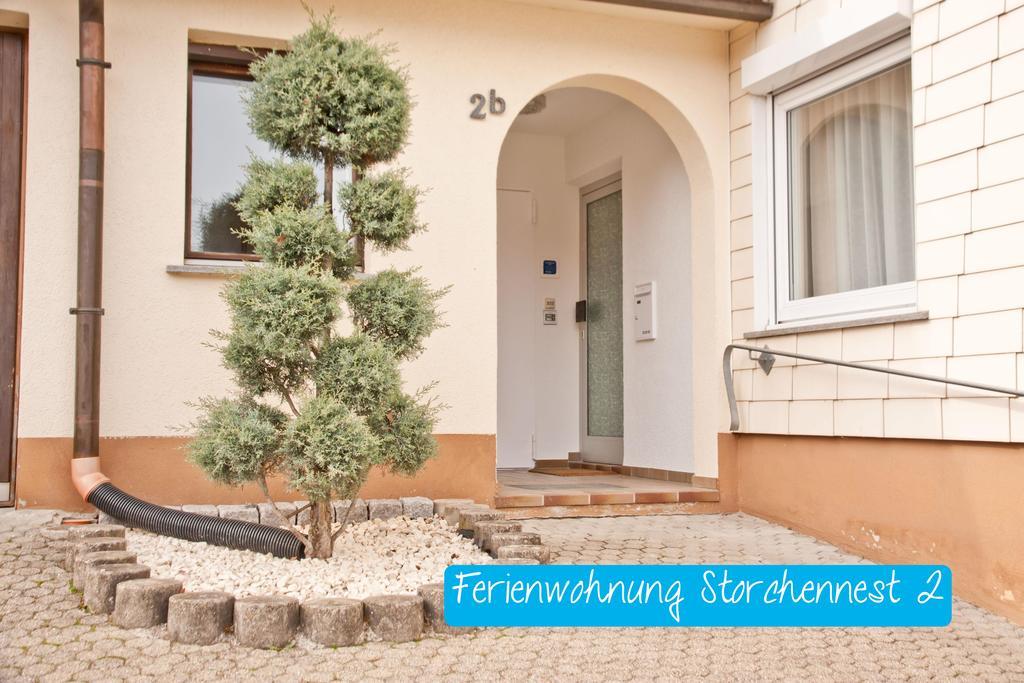 Ferienwohnung Storchennest Mit E-Ladestation Waldshut-Tiengen Exteriör bild